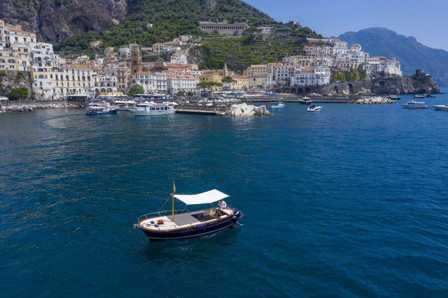 Amalfi: Boat Adventure Caves, Beaches, Snorkeling & Positano - Furore’s 30-meter bridge views: short stop, big drama