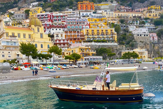 Amalfi Boat Tour from to Positano Praiano or Amalfi. 7 hours - Price and value: what $1,436.12 per group actually buys