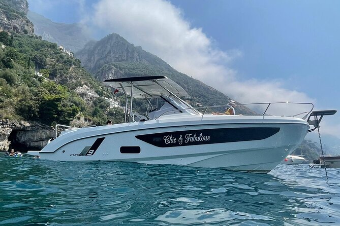 Amalfi Coast Boat Rental - Your boat setup: Bluetooth stereo and onboard camera time