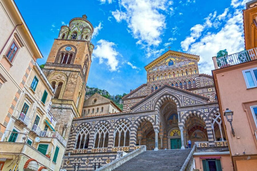 Amalfi coast from Pompeii by bus - Amalfi for two hours: the maritime-republic story comes alive