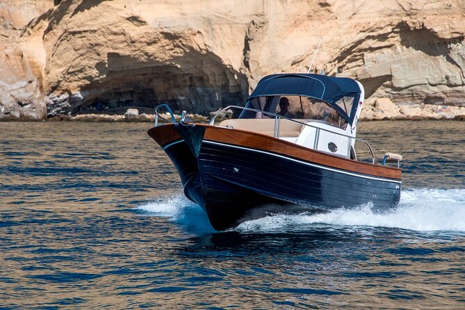 Amalfi Coast Full Day Private Boat Tour (cabin+restroom on board) - Li Galli Islands and the Sirens Legend Between Capri and Positano