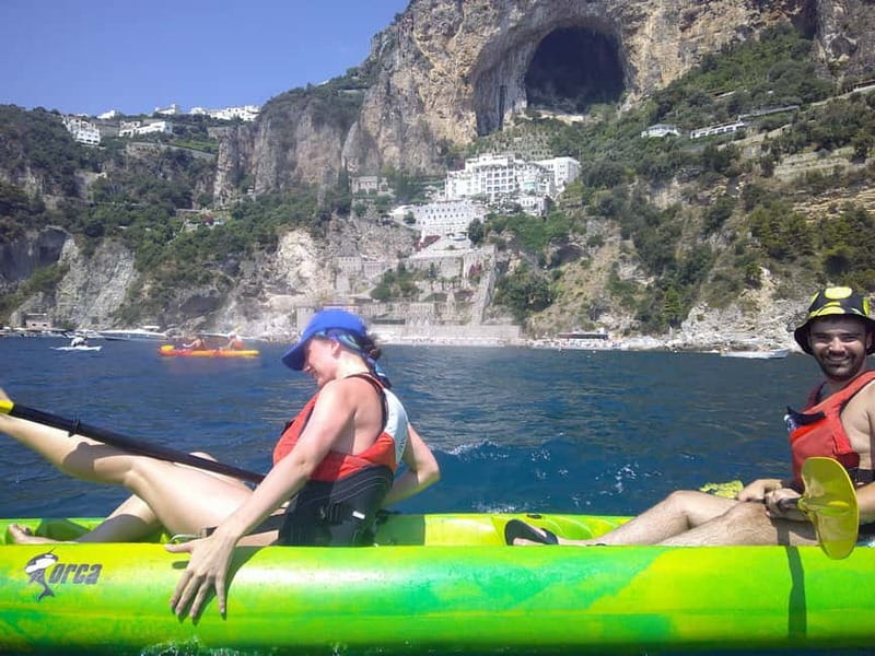Amalfi Coast: Kayak & Snorkeling tour, sea caves and beach - Paddling reality check: workout energy, water conditions, and how to prepare
