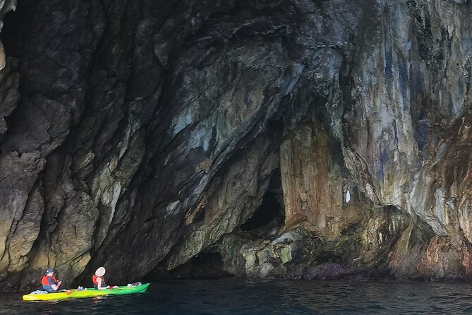 Amalfi Coast Kayak & Snorkeling Tour to the Pandora's Cave - Acquachiara Spiaggia and the Sulfur Cave: A Strange, Useful Break