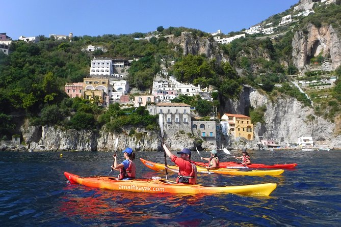 Amalfi Coast Kayak Tour: Explore Caves, Arches & Hidden Beaches - Stable double kayaks and a safety intro that sets the tone