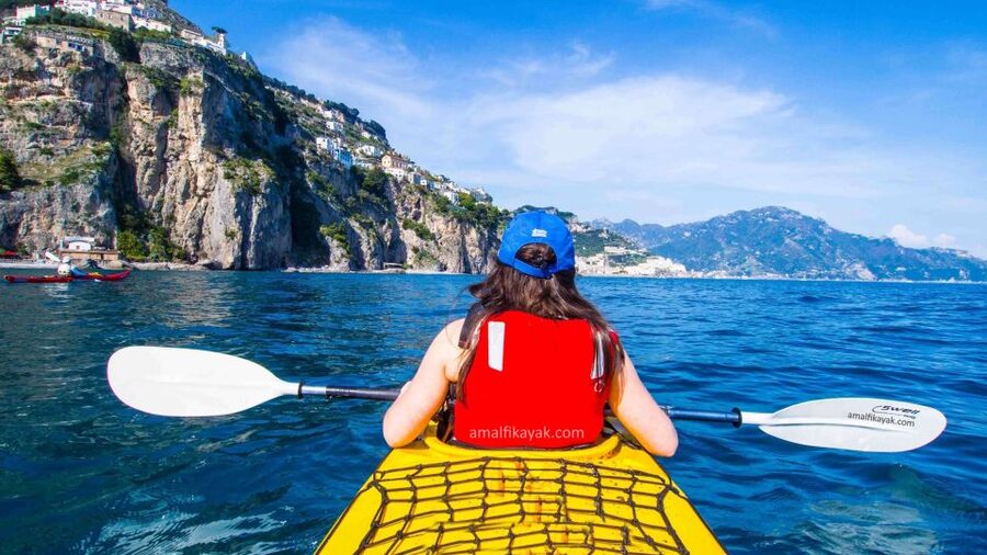Amalfi Coast: Kayak Tour with Snorkeling and Grottoes Visit - Snorkeling and the sea-only beach stop: what to expect in real time