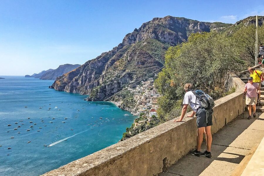 Amalfi Coast: Path of the Gods Private Walking Tour - Optional stairs to Positano center: scenic, steep, and real