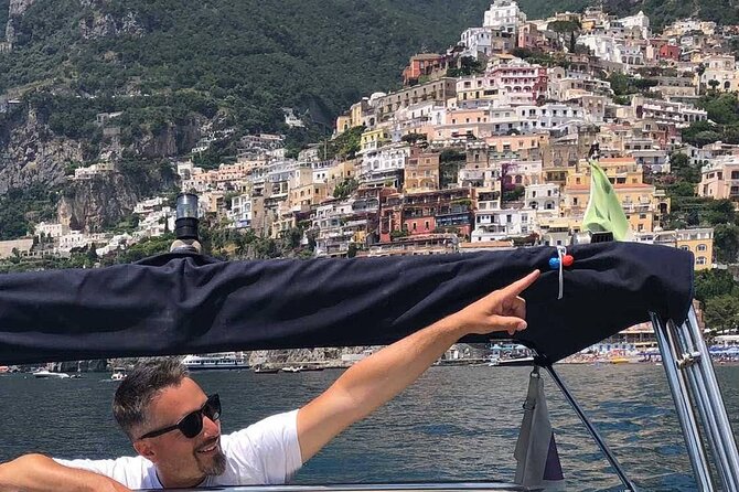 Amalfi Coast Private Boat Tour - Cruise past Positano postcard cliffs and stop for photos and a swim