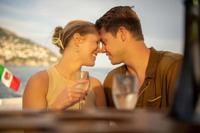 Amalfi Coast Private Sunset Cruise - The On-Board Aperitivo: Prosecco, Snacks, Music, and Comfort