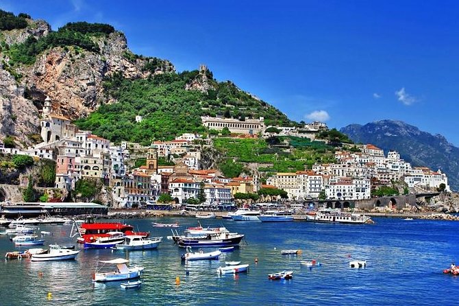 Amalfi Coast tour: Positano, Amalfi and Ravello from Naples - Amalfi on the main coast road: Duomo di Sant’Andrea and a maritime feel