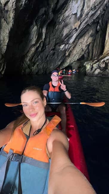Amalfi: Kayak/Snorkel Tour to Pandora Cave with Lemon Spritz - Dead Horse Beach and the Lemon Spritz Aperitif