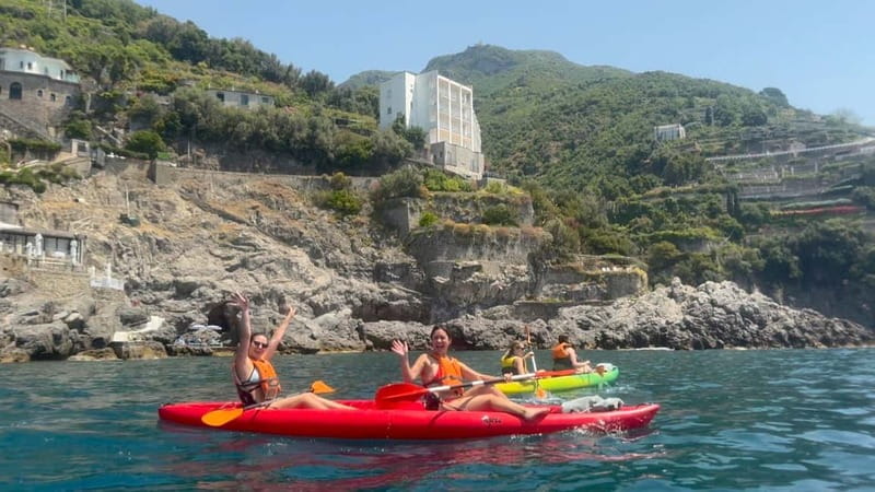 Amalfi: Kayak/Snorkel Tour to Pandora Cave with Lemon Spritz - Value for $58.93: What You Get Beyond the Kayak