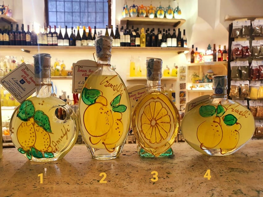 Amalfi: Limoncello Factory Guided Visit with Tastings - The tasting lineup: classic limoncello plus the creamy and chocolate side