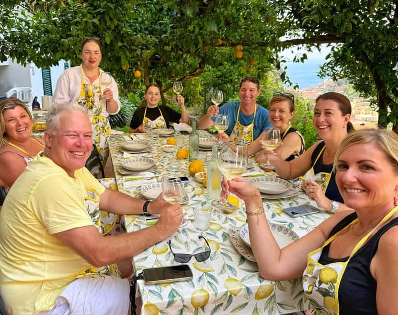 Amalfi Organic Lemon Tour & Wine Tasting + Dinner or Lunch - Entering the Amalfi Historical Garden: terraces, water, and the work it took