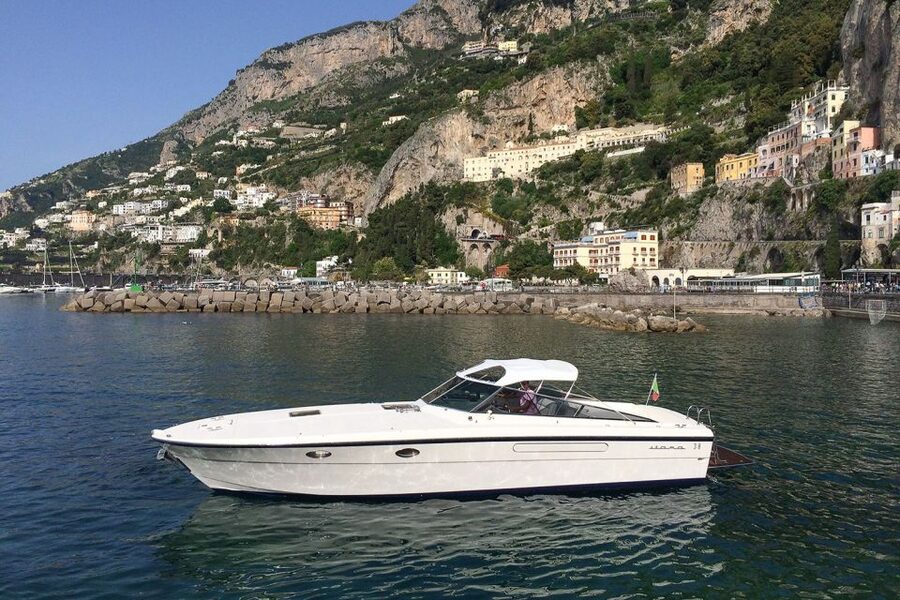 Amalfi: Private Full-Day Boat Excursion on the Amalfi Coast - Stops on the way: Grotta Pandora, Maiori, Minori, and Atrani