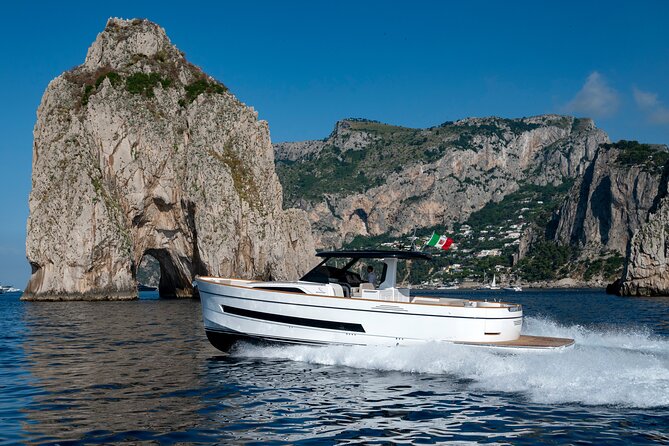 Capri and Amalfi Coast tour departing from Positano - Marina Piccola on Capri: where lunch meets the sea views