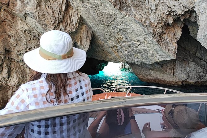 Capri and Blue Grotto Small Group Boat Tour - Swimming, snorkel gear, and the on-board aperitivo