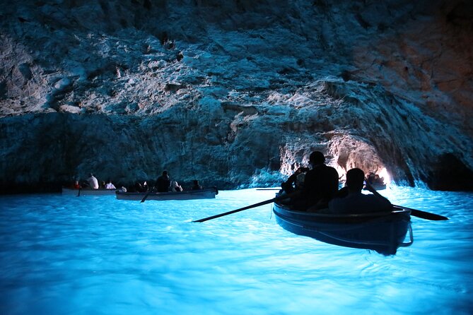 Capri and Blue Grotto Small Group Boat Tour - Blue Grotto timing and the separate €18 ticket