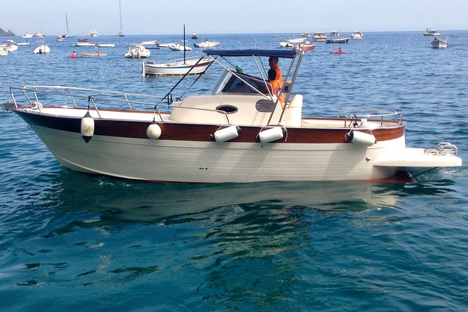 Capri & Blue Grotto Small Group Full-Day Boat Tour from Positano - Positano Pickup: Orange Cassiopea on Spiaggia Grande