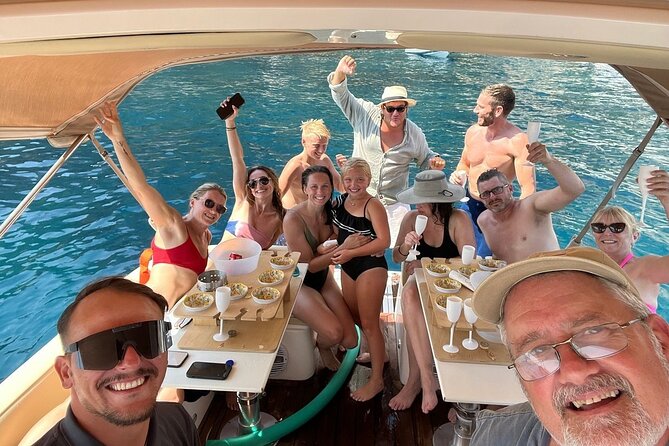 Capri Premium Private Boat Tour + City Visit - From Punta Ventroso to Faraglioni: postcards, swims, and the Malaparte Villa view