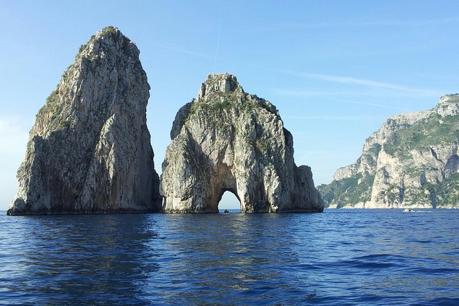 Capri Private Boat Tour from Positano, Praiano or Amalfi - Snorkeling and swimming at Punta Campanella: the clear-water payoff