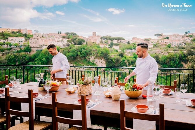 Cooking class Amalfi Coast by Marco and Tano - The Class Size: Private, Villa-Exclusive, and Capped at 8