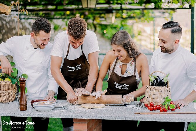 Cooking class Amalfi Coast by Marco and Tano - English-Language Cooking Without the Usual Language Barrier