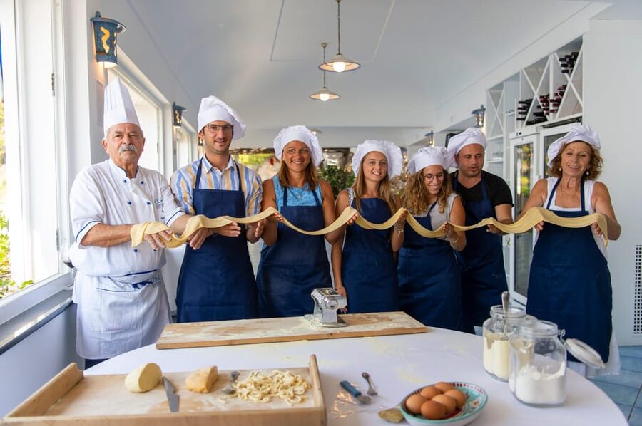 Cooking class: How to make Ravioli, Tagliatelle & Tiramisù! - Lunch on the sea: tasting what you made (plus prosecco and limoncello)