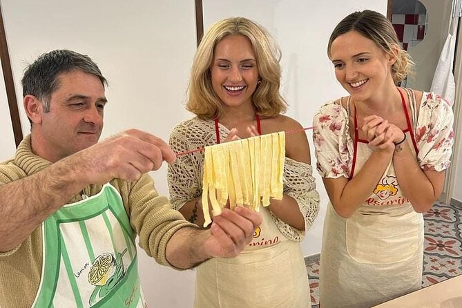 Cooking class with Pasta, mozzarella and Tiramisu with wine - Handmade Pasta and Organic Sauce: Tagliatelle Secrets That Stick