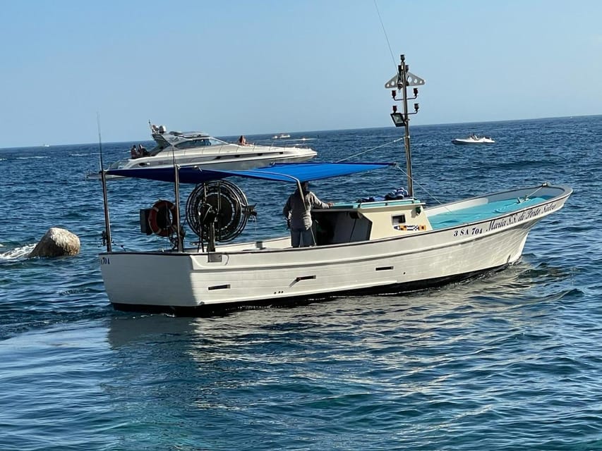 From Amalfi: Amalfi - Positano - Coast boat tour - Value check: what $157.47 buys you (and what might cost extra)