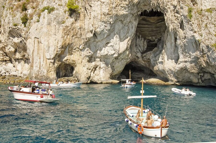 From Amalfi: Day Trip to Capri Private Boat Tour with Drinks - Nerano From the Water: Blue Flag Beach Views and Lunch You’ll Remember