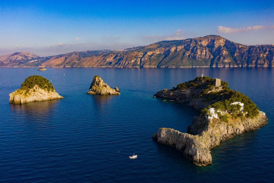 From Amalfi: Li Galli and Capri Islands Boat Tour - Capri by Land for 2.5 Hours: Grottos, Streets, and Your Own Pace