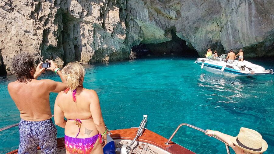From Amalfi: Small Group Boat Excursion to Capri Island - Marina Piccola and the Shape of the Island