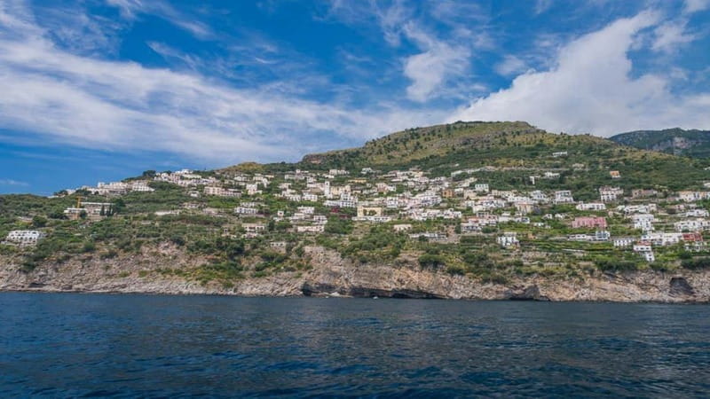 From Positano: Amalfi Coast and Emerald Grotto Group Cruise - From Triton Grotto to swim breaks: the coast you came for