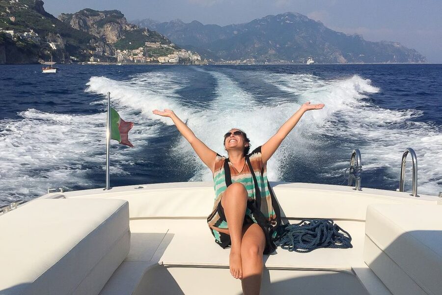 From Positano: Amalfi Coast Boat Tour - Conca dei Marini and the Emerald Grotto photo moment