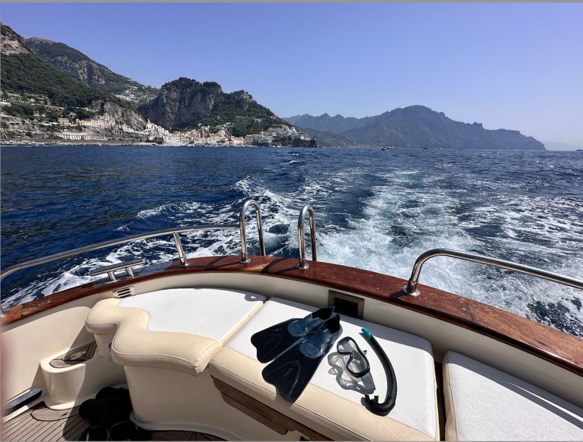 From Positano: Half-Day Amalfi Coast Boat Tour & Snorkeling - Snorkeling Stop: Gear, Life Jackets, Towels, and Clear Water