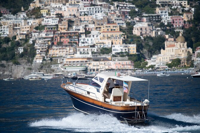 Full Day Private Amalfi Coast Cruise from Positano or Praiano - The sailing route: from Praiano cliffs to Amalfi, then Atrani, Minori, Maiori