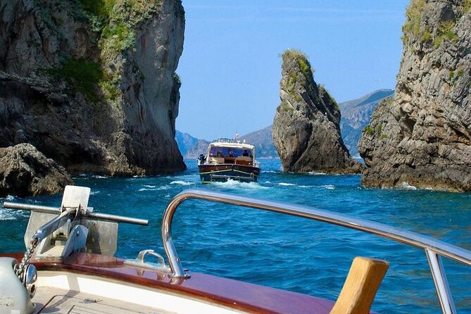 Full Day Private Boat Tour Along the Amalfi Coast - Swim and snorkel stops: what the day is built around
