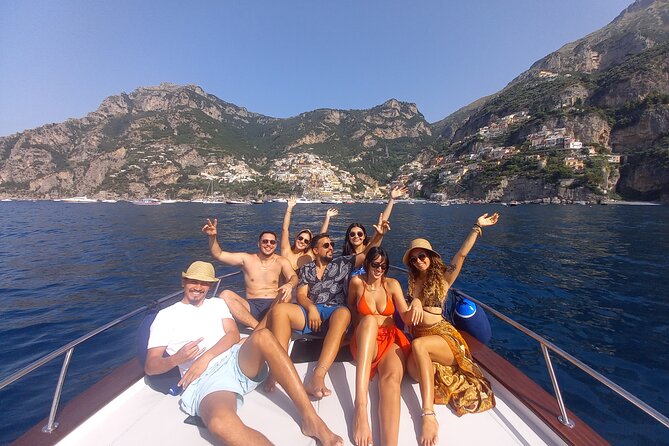 Full Day Private Boat Tour of Amalfi Coast from Positano - Sailing the Amalfi Coast for Two Hours of Views and Swim Breaks
