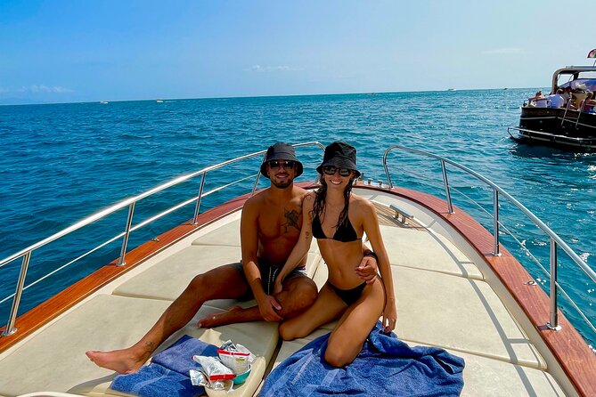 Half-Day Private Boat Tour of the Amalfi Coast - Conca dei Marini and Amalfi on a sea-view schedule