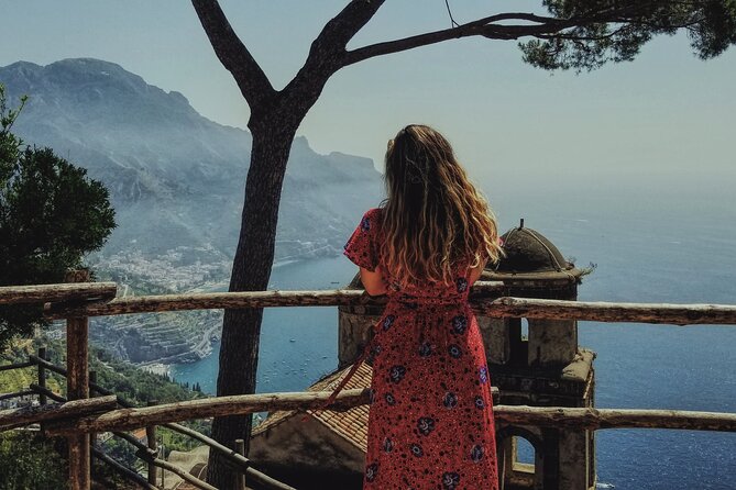 Jackie Kennedy Amalfi Coast Private Tour (Vintage Car & Boat) VIP EXCLUSIVE - Ravello and Amalfi: Town Charm With View-First Payoff