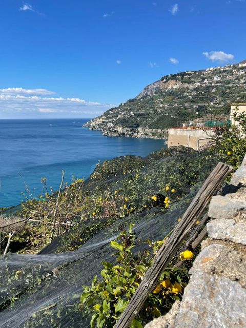 Maiori: Amalfi Coast Path of Lemons Day Trip with Tastings - Walking the stair-heavy Path of Lemons between Maiori and Minori