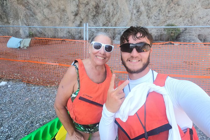 Maiori: Kayaking & Snorkeling tour along the Amalfi Coast - Sea caves: reflections, shapes, and careful pacing