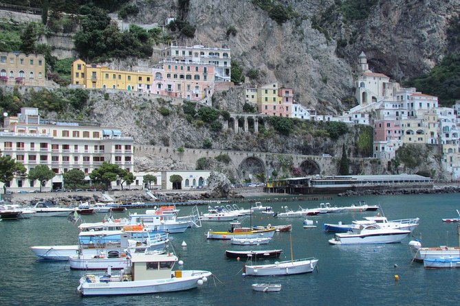Positano, Amalfi and Ravello by Mercedes Van from Naples - Stop 3: Amalfi town center and the Piazza del Duomo (plus 62 steps)