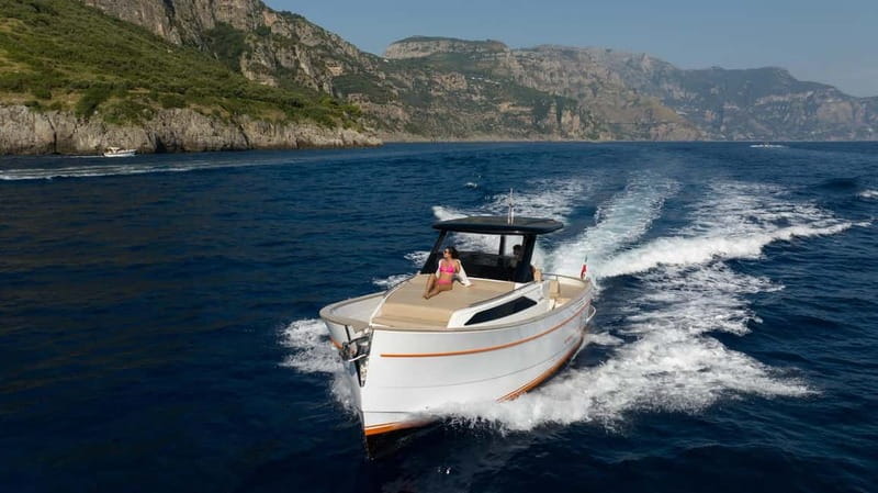 Positano: Amalfi Coast & Emerald Grotto Private Boat Tour - Getting Out on the Water From Positano