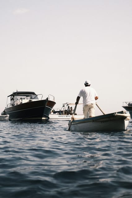 Positano: Capri and Blue Grotto Shared Boat Tour with Drinks - Positano Pickup to Marina della Lobra: Starting Smoothly
