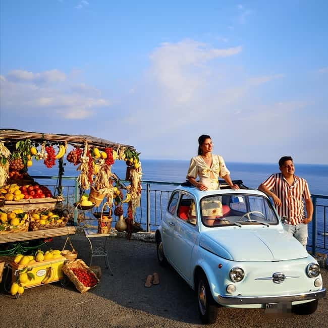 Positano/Praiano: Iconic Fiat 500 Private Amalfi Coast Tour - Photo mission, but realistic: how the smartphone shoot works (and how to get your best shots)