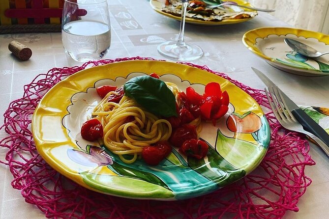 Positano Spaghetti experience - What You’ll Cook: Cherry Tomato, Lemon, and Chili Spaghetti