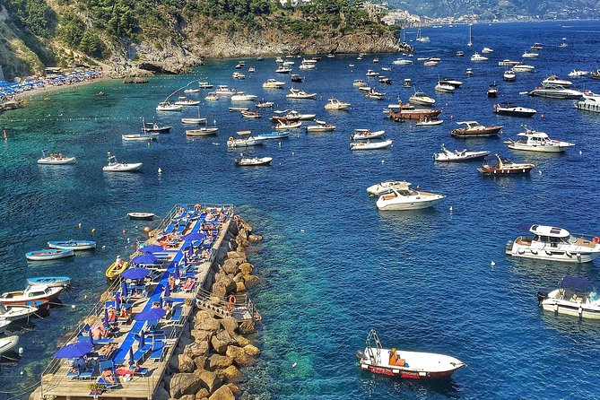 Private Amalfi Coast Mini-Motor Boat Excursion from Amalfi Coast Towns - Emerald Grotto and Pandora’s Grotto: Optional Caves and Sea-Level Sightseeing