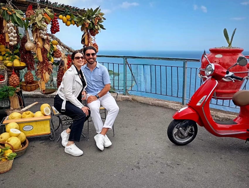 Private Amalfi Coast Tour by Vespa - Self driven option - Praiano, Conca dei Marini, and the Furore Fjord bridge moment