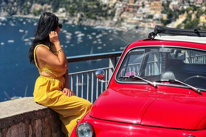 Private Amalfi Coast Vintage Fiat 500 Tour: Amalfi to Positano - Stop 1: Amalfi for photos in a close-to-town viewpoint